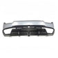 Lamborghini Huracan GT4 Style Rear Bumper with Carbon Fiber Rear Diffuser - Exotics Carbon Design