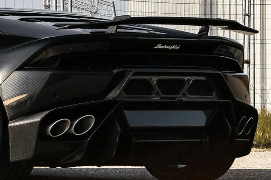 Lamborghini Huracán LP 610 / LP 580 - Carbon Fiber Short Spoiler - Exotics Carbon Design