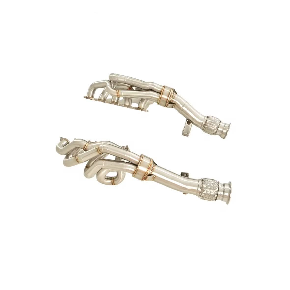 Lamborghini Huracán LP580 / LP600 / LP610 - Exotic Design Manifold and Downpipes - Exotics Carbon Design