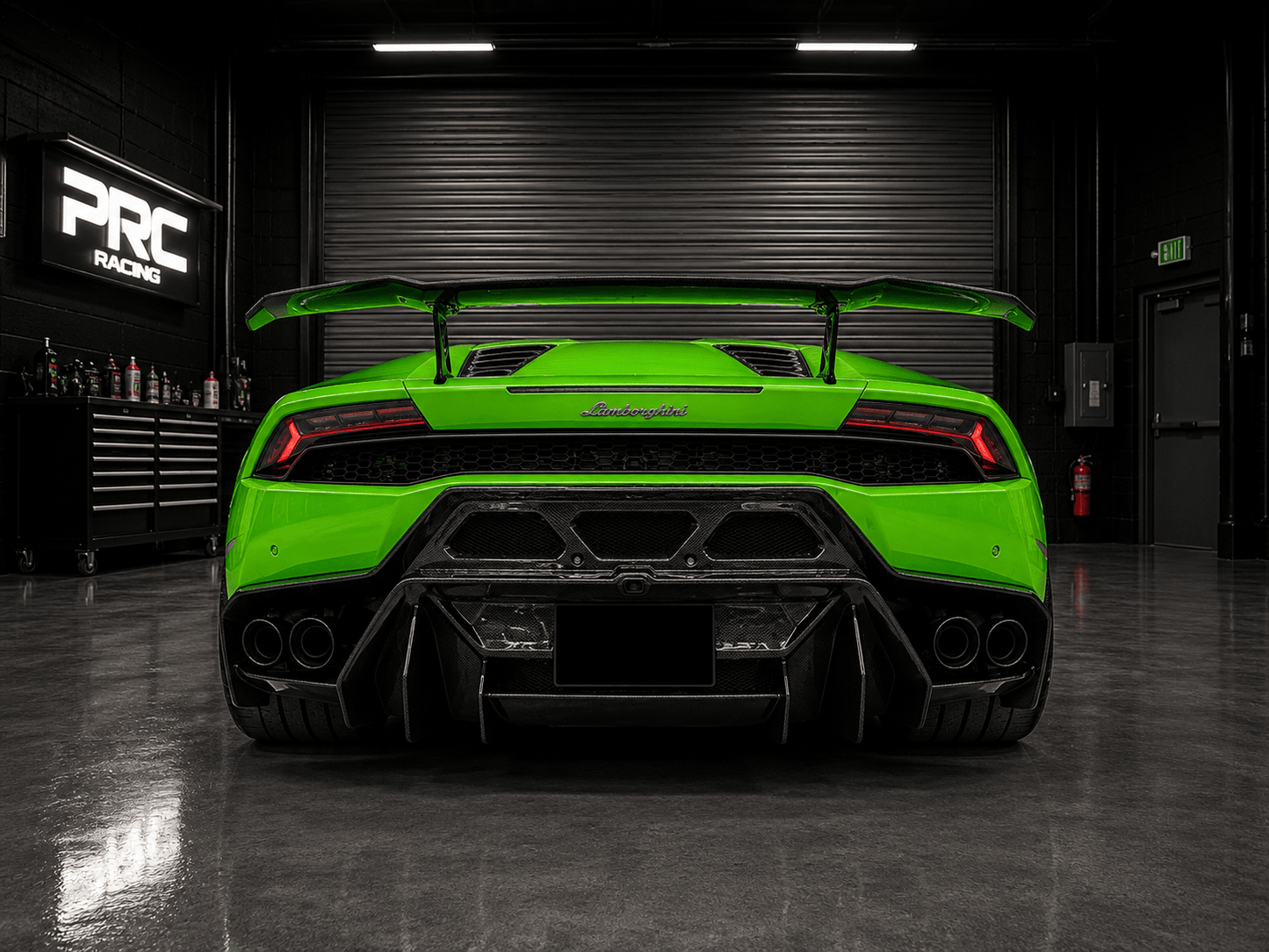 Lamborghini Huracan LP610 / LP580 / Evo - Full EVO Style Carbon Fiber Body Kit - Exotics Carbon Design