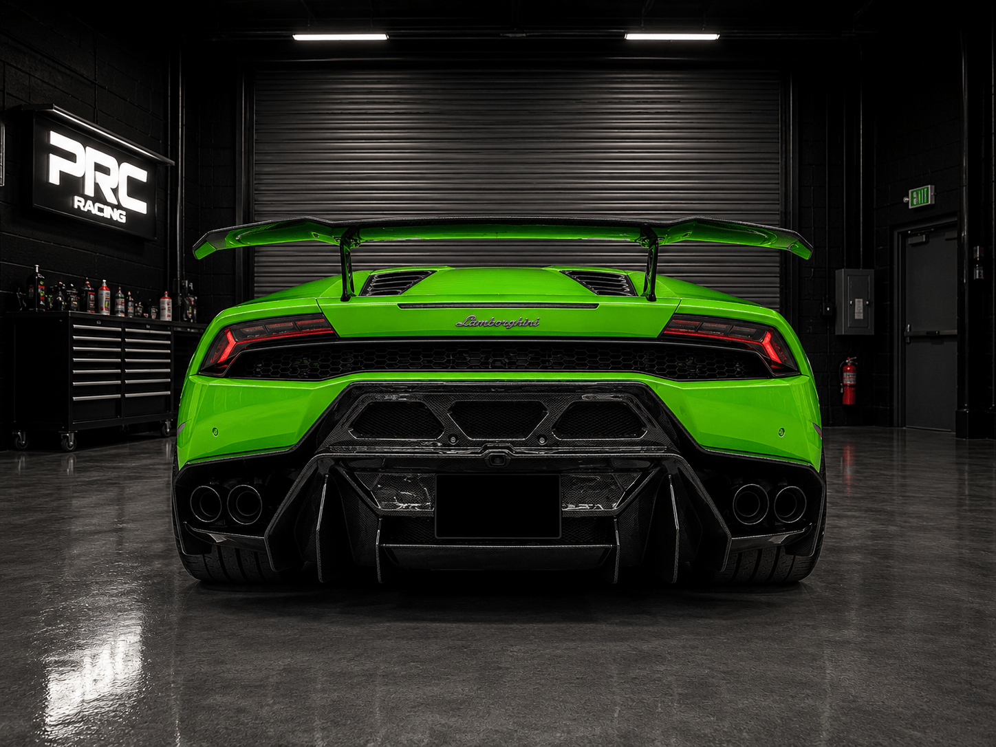 Lamborghini Huracan LP610 / LP580 / Evo - Full EVO Style Carbon Fiber Body Kit - Exotics Carbon Design