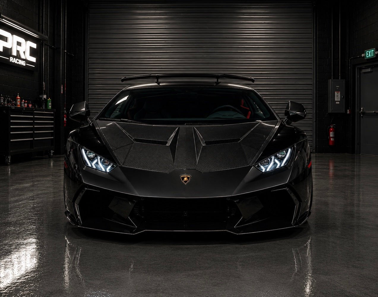 Lamborghini Huracan LP610 / LP580 / Evo - Full EVO Style Carbon Fiber Body Kit - Exotics Carbon Design