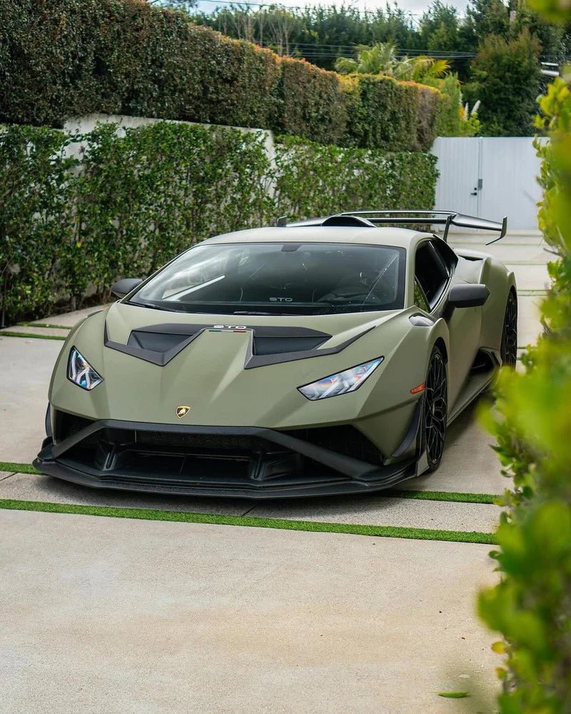 Lamborghini Huracan STO Carbon Fiber Body Kit Trim Package - Exotics Carbon Design