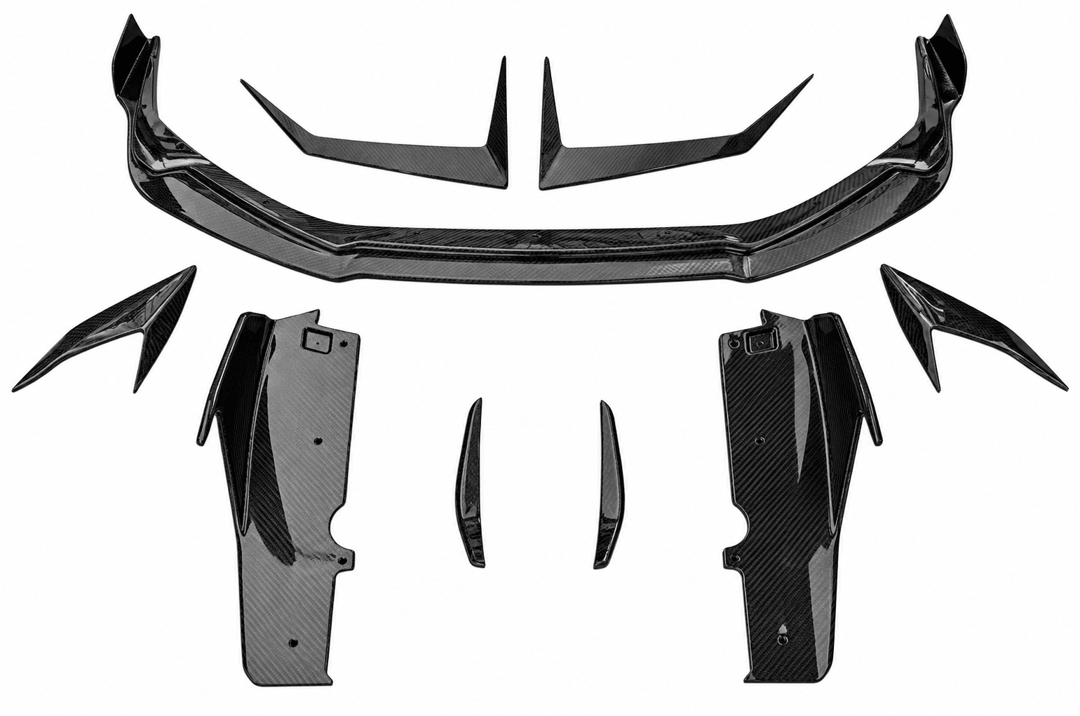 Lamborghini Huracan STO Carbon Fiber Body Kit Trim Package - Exotics Carbon Design