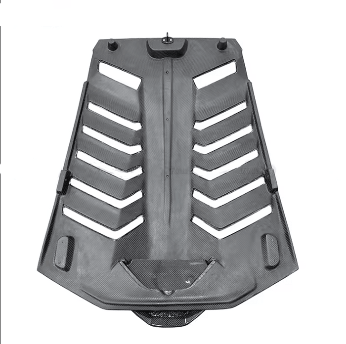 Lamborghini Huracan STO Carbon Fiber Engine Cover - Exotics Carbon Design