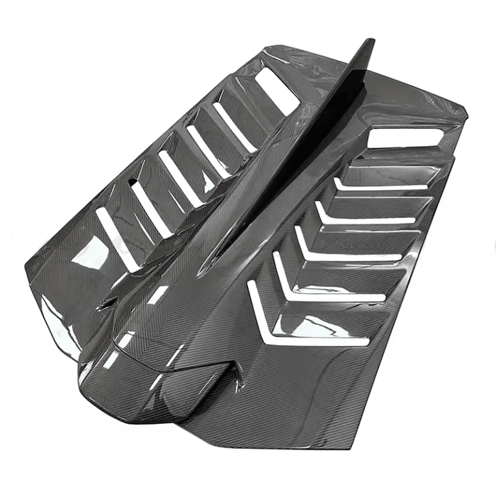 Lamborghini Huracan STO Carbon Fiber Engine Cover - Exotics Carbon Design