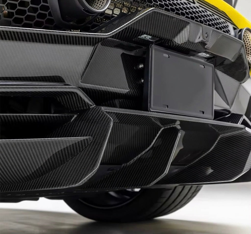 Lamborghini Huracan STO Carbon Fiber Rear Diffuser - Exotics Carbon Design