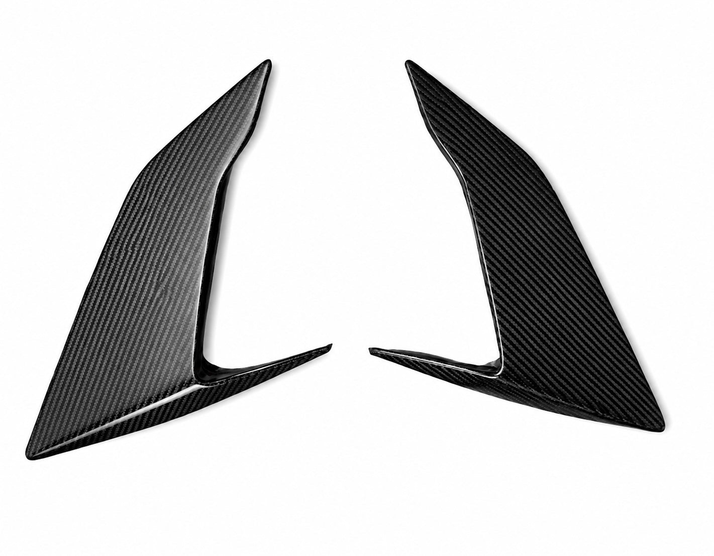 Lamborghini Huracan STO Carbon Fiber Side Vents - Exotics Carbon Design