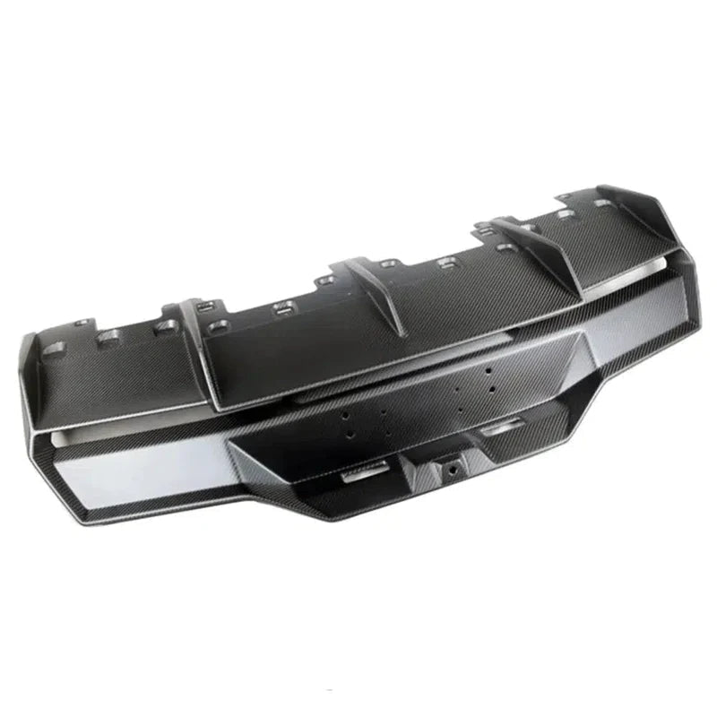 Lamborghini Huracan STO Dry Carbon Fiber Rear Diffuser - Exotics Carbon Design