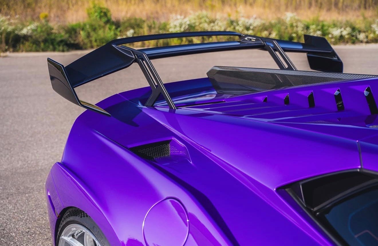 Lamborghini Huracan STO Dry Carbon Fiber Wing - Exotics Carbon Design