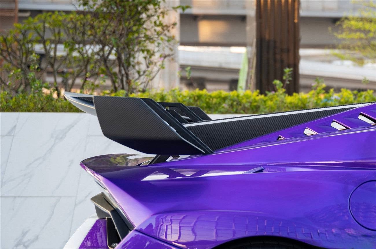Lamborghini Huracan STO Dry Carbon Fiber Wing - Exotics Carbon Design