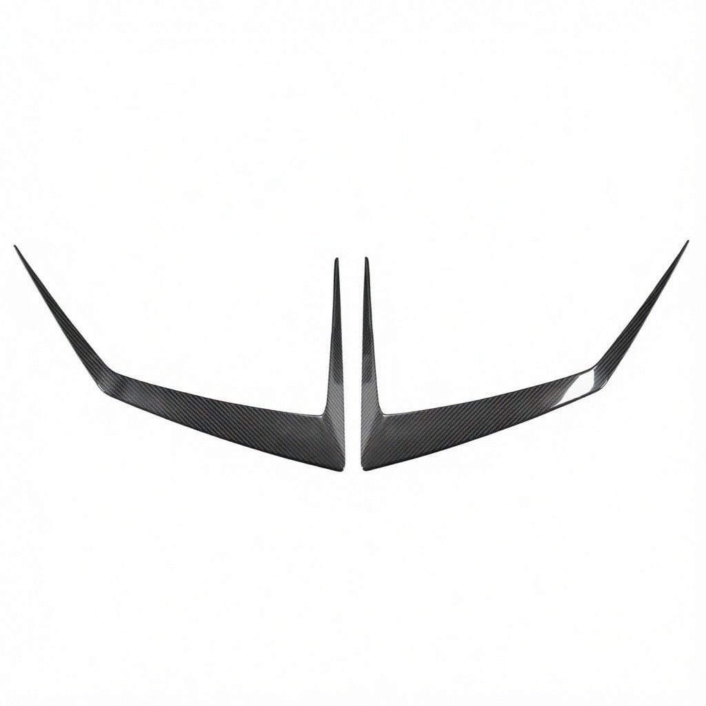 Lamborghini Huracan STO Outer Carbon Fiber Hood Trim - Exotics Carbon Design