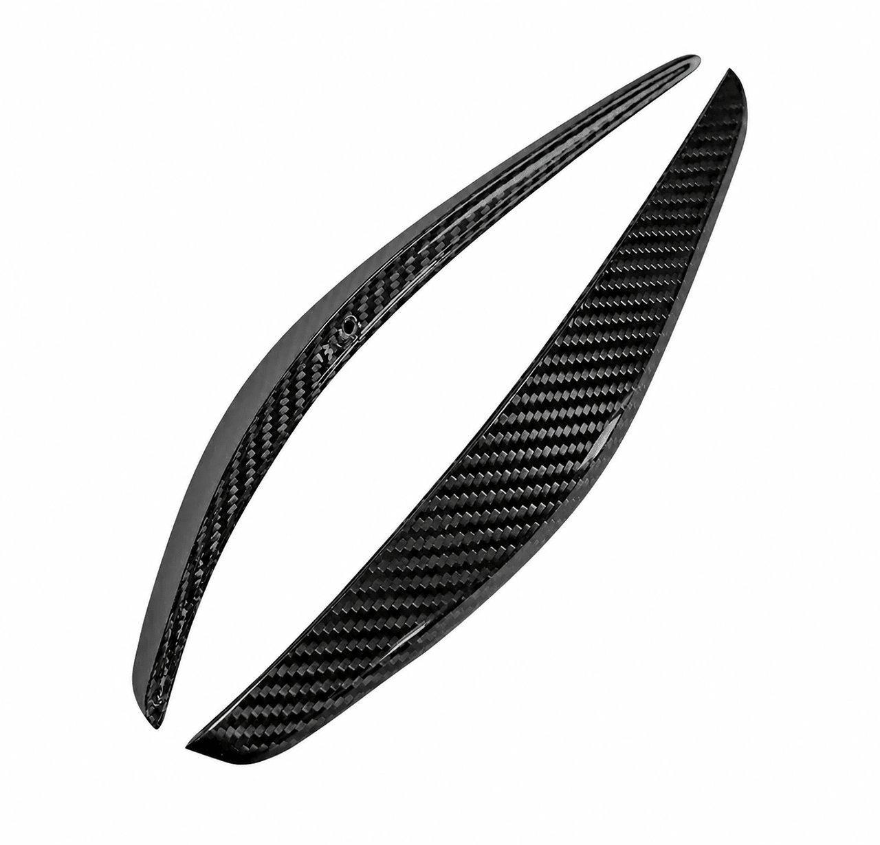 Lamborghini Huracán STO V-Style Carbon Fiber Front Canards - Exotics Carbon Design