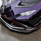 Lamborghini Huracán STO V-Style Carbon Fiber Front Lip - Exotics Carbon Design