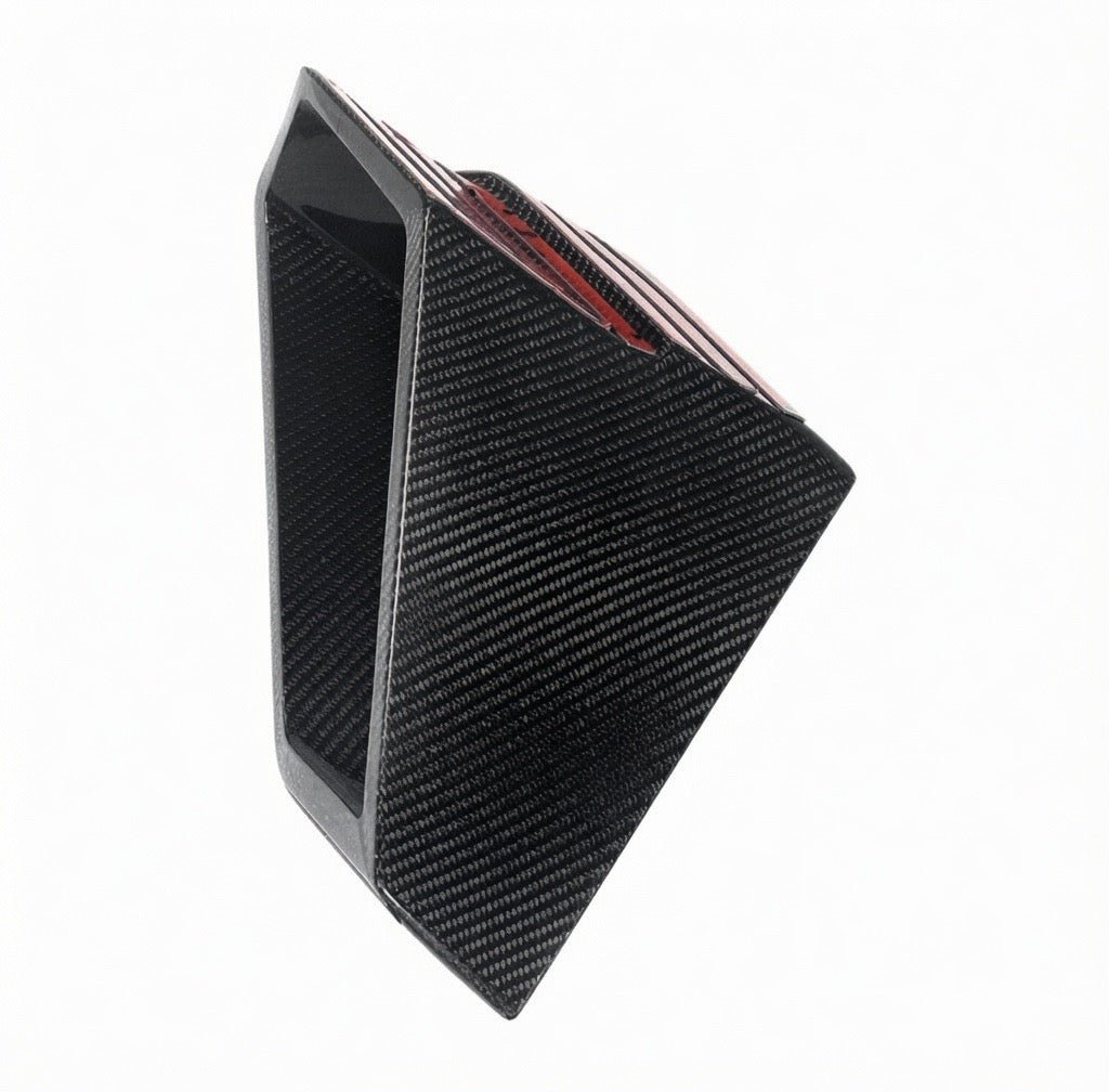 Lamborghini Huracán V-Style Carbon Fiber Aero Air Intake Bezels - Exotics Carbon Design