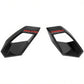Lamborghini Huracán V-Style Carbon Fiber Aero Air Intake Bezels - Exotics Carbon Design