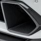 Lamborghini Huracán V-Style Carbon Fiber Aero Air Intake Bezels - Exotics Carbon Design