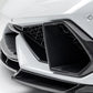 Lamborghini Huracán V-Style Carbon Fiber Aero Air Intake Bezels - Exotics Carbon Design