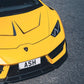 Lamborghini Huracan V Style Carbon Fiber Front Lip - Exotics Carbon Design