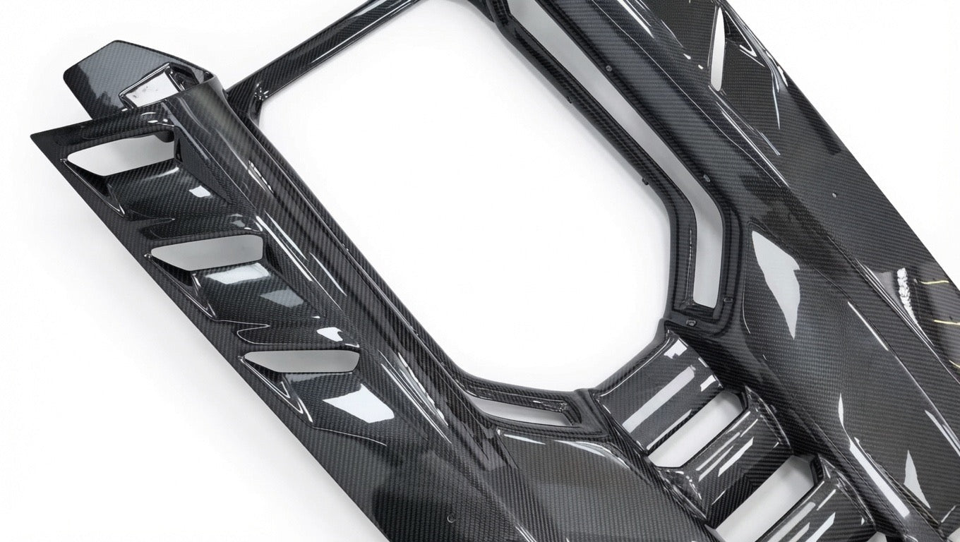 Lamborghini Revuelto Carbon Fiber Engine Cover - Exotics Carbon Design