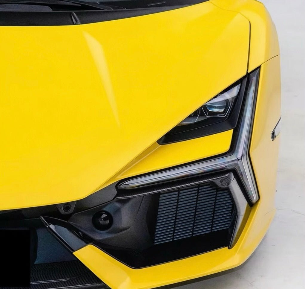 Lamborghini Revuelto Carbon Fiber Front Bumper Trim - Exotics Carbon Design
