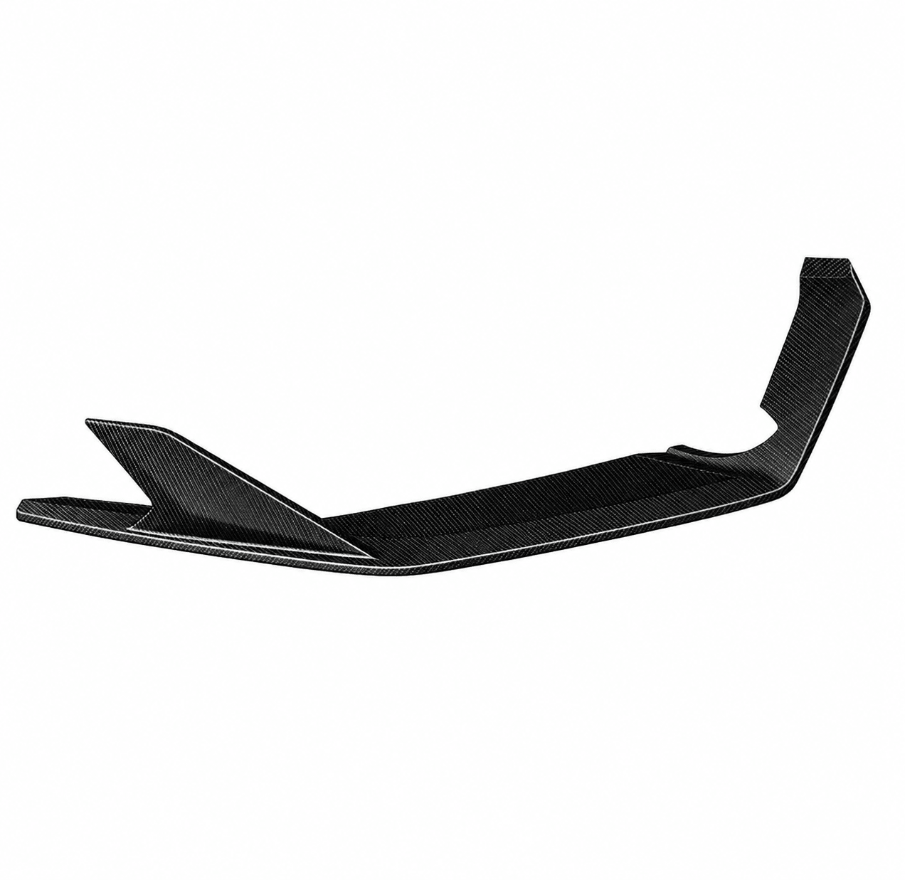 Lamborghini Revuelto Carbon Fiber Front Splitters - Exotics Carbon Design