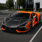 Lamborghini Revuelto Carbon Fiber Front Splitters - Exotics Carbon Design
