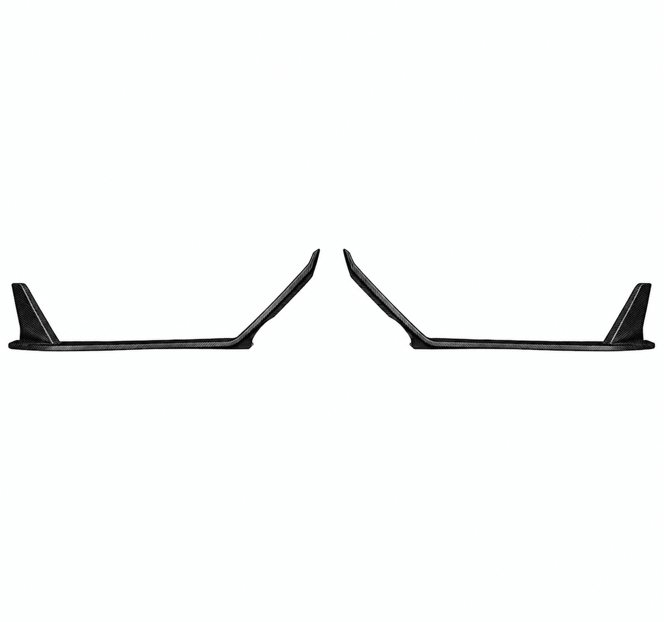 Lamborghini Revuelto Carbon Fiber Front Splitters - Exotics Carbon Design