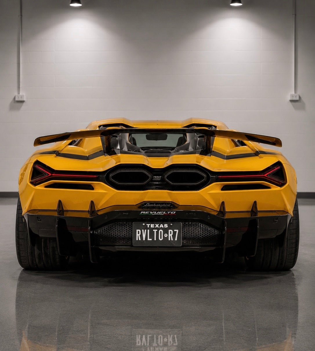 Lamborghini Revuelto Carbon Fiber Rear Wing - Exotics Carbon Design