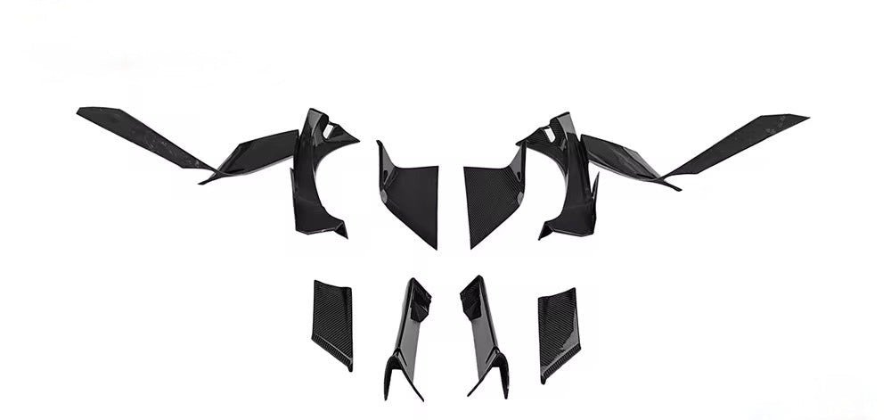 Lamborghini Revuelto Carbon Fiber Side Air Vents - Exotics Carbon Design
