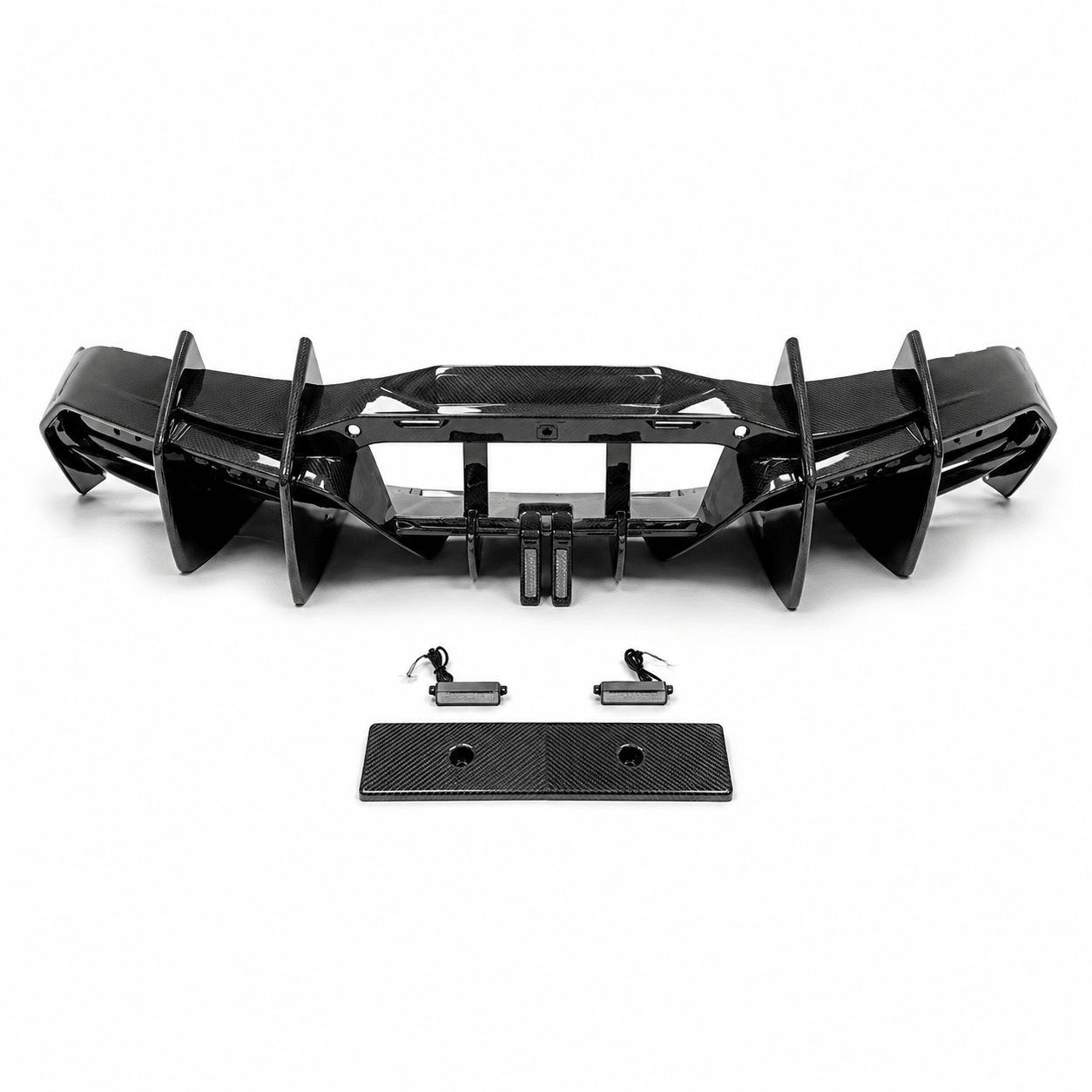 Lamborghini Revuelto - MSY Style Carbon Fiber Rear Diffuser - Exotics Carbon Design