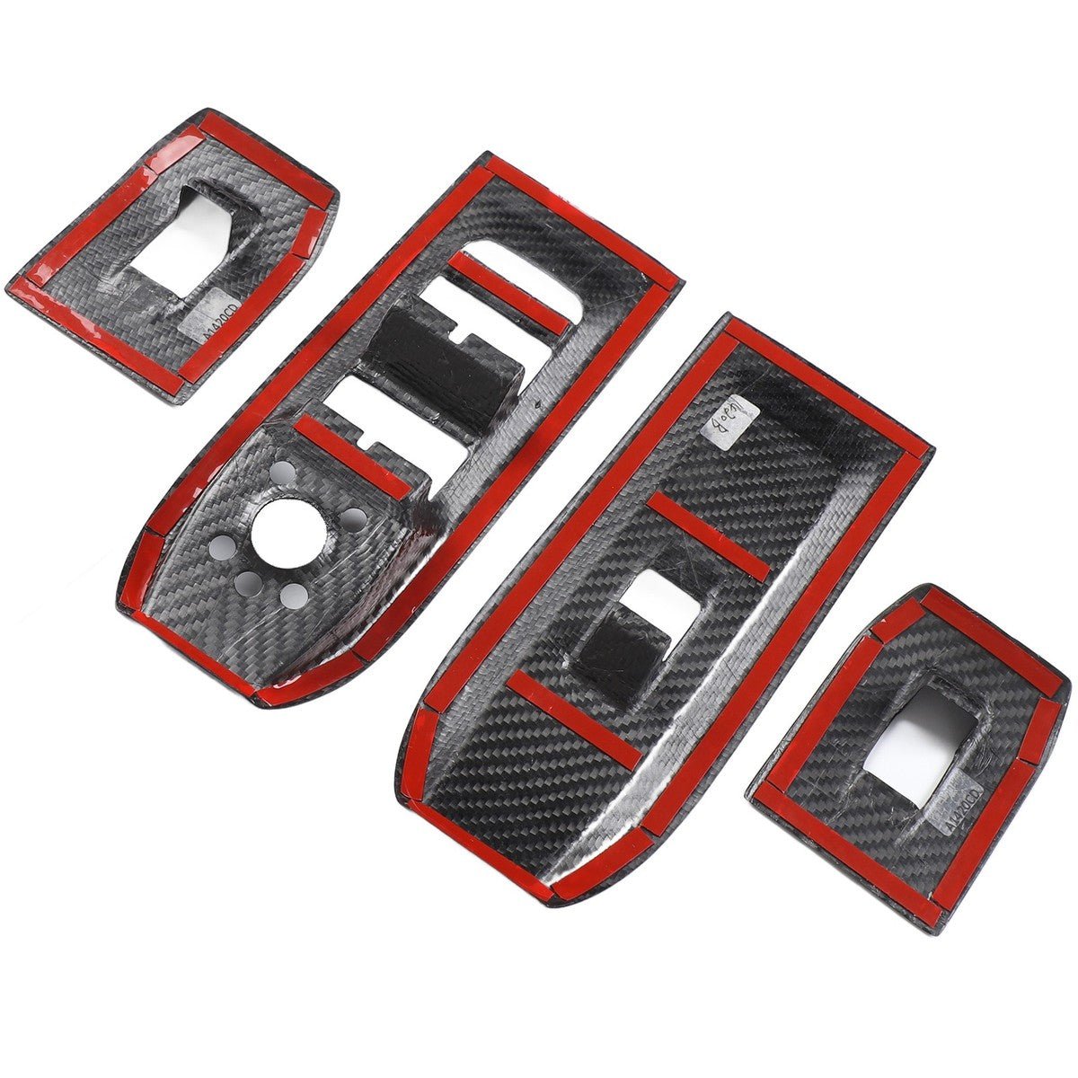 Lamborghini Urus 2018–2025 Carbon Fiber Window Switch Panel Covers - Exotics Carbon Design