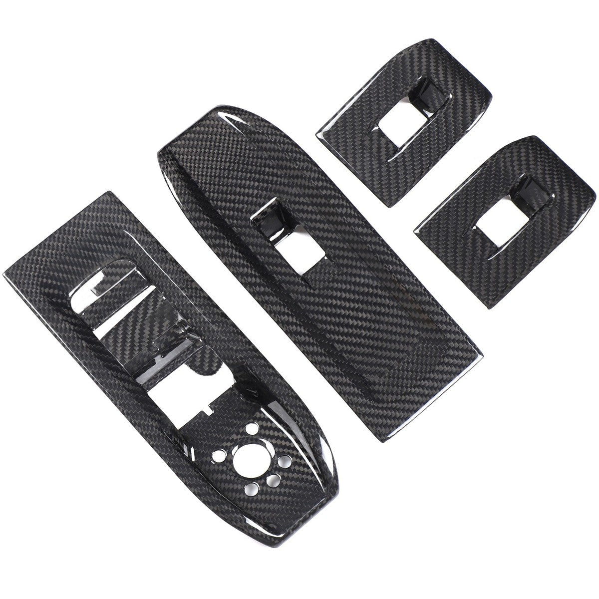 Lamborghini Urus 2018–2025 Carbon Fiber Window Switch Panel Covers - Exotics Carbon Design