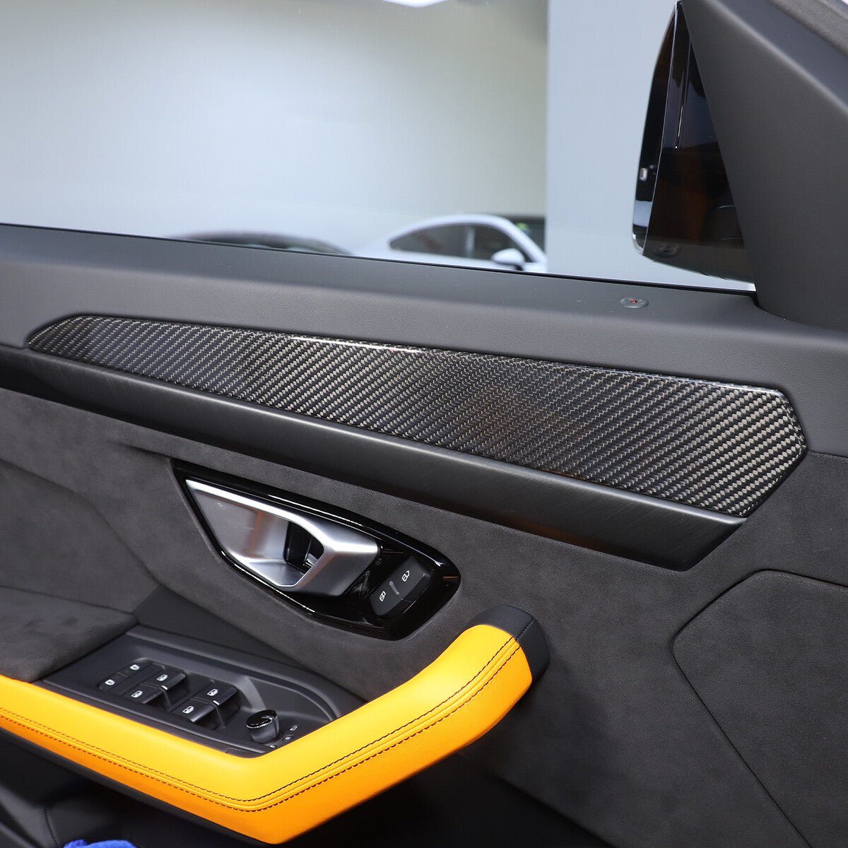 Lamborghini Urus Carbon Fiber 4-Piece Interior Door Panel Trim Set - Exotics Carbon Design