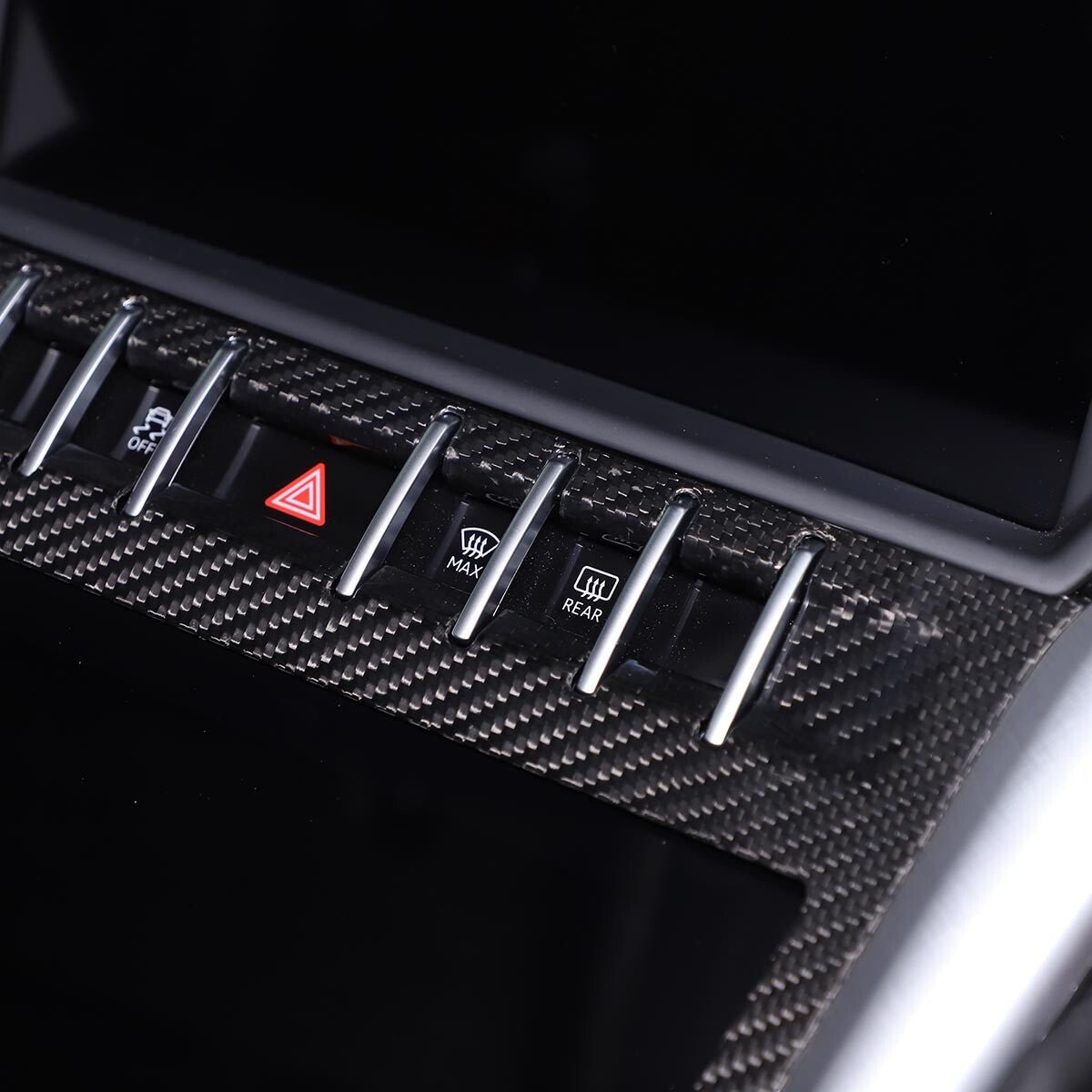 Lamborghini Urus Carbon Fiber Center Screen Dash Panel - Exotics Carbon Design