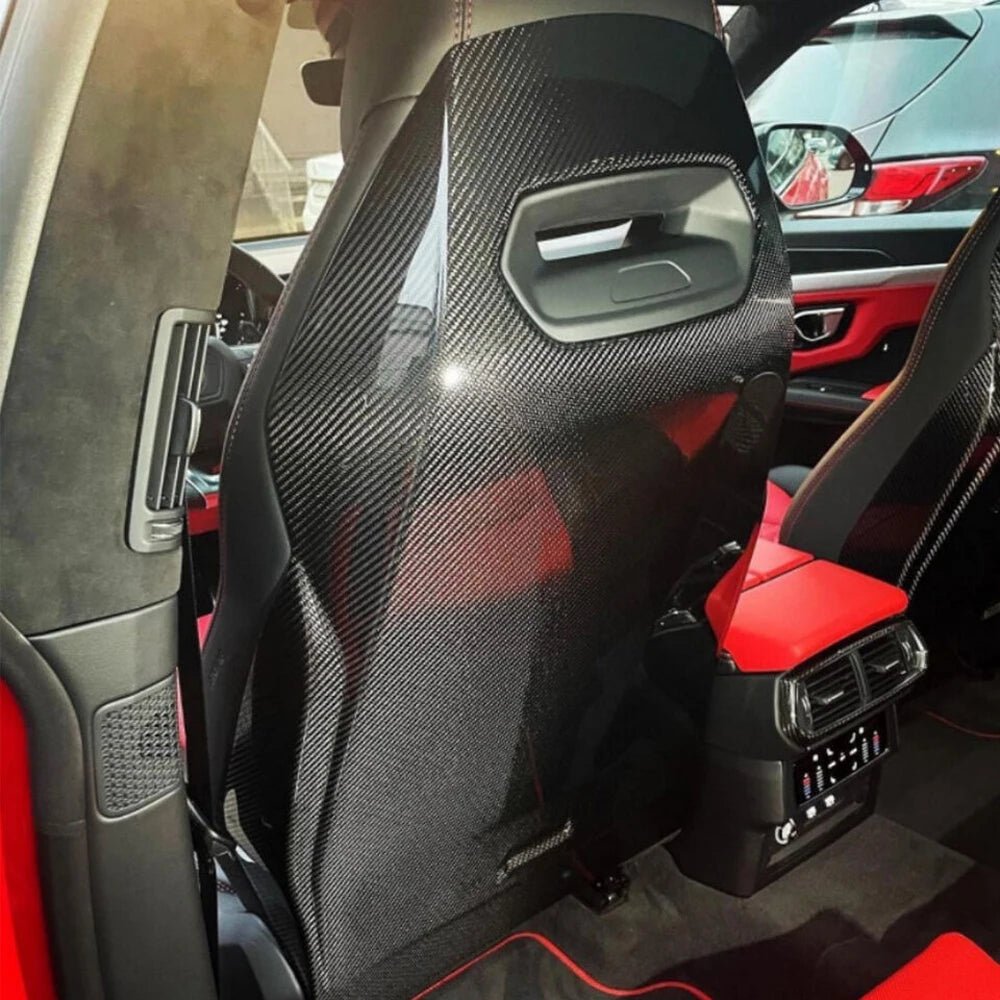 Lamborghini Urus Carbon Fiber ED Seat Covers - Exotics Carbon Design