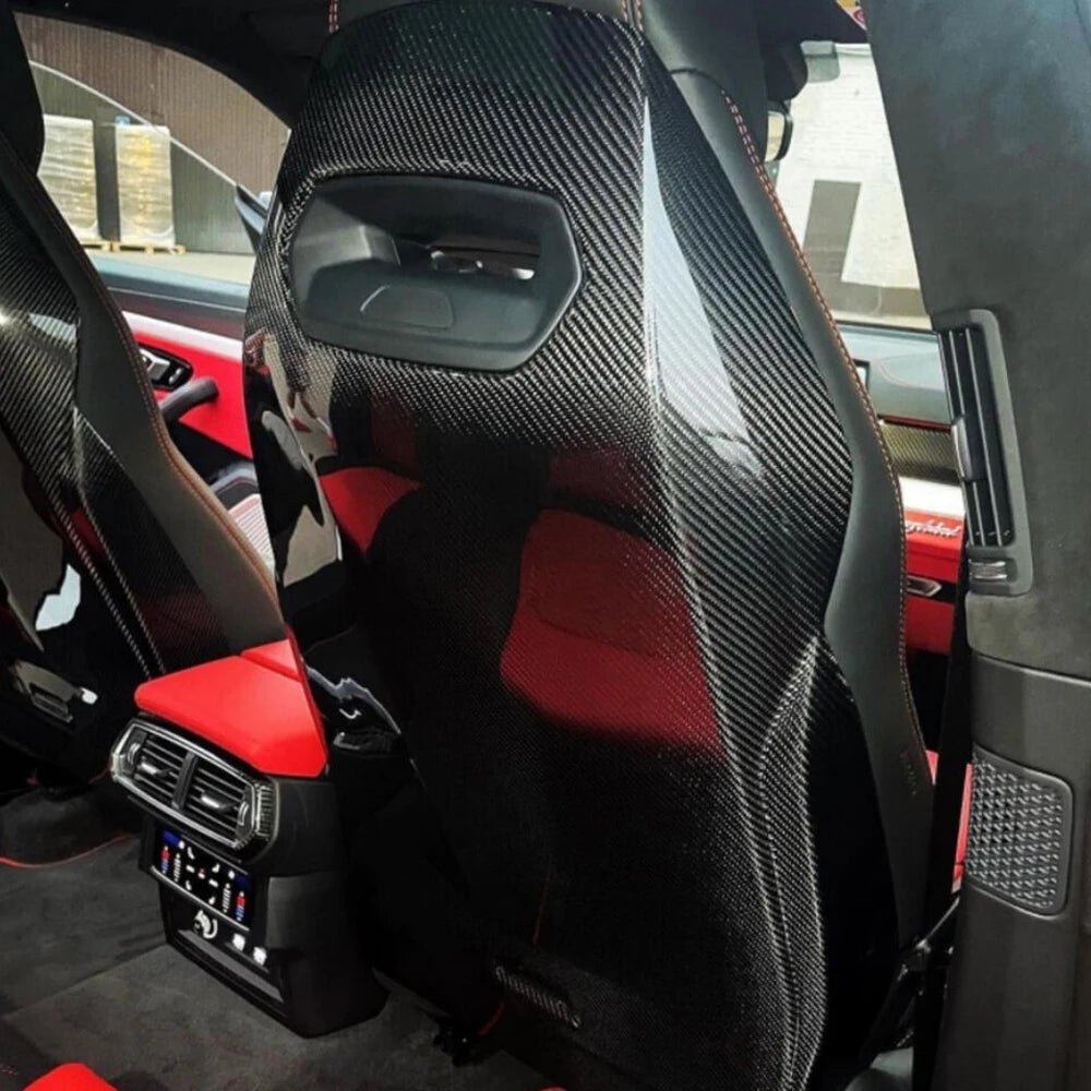 Lamborghini Urus Carbon Fiber ED Seat Covers - Exotics Carbon Design