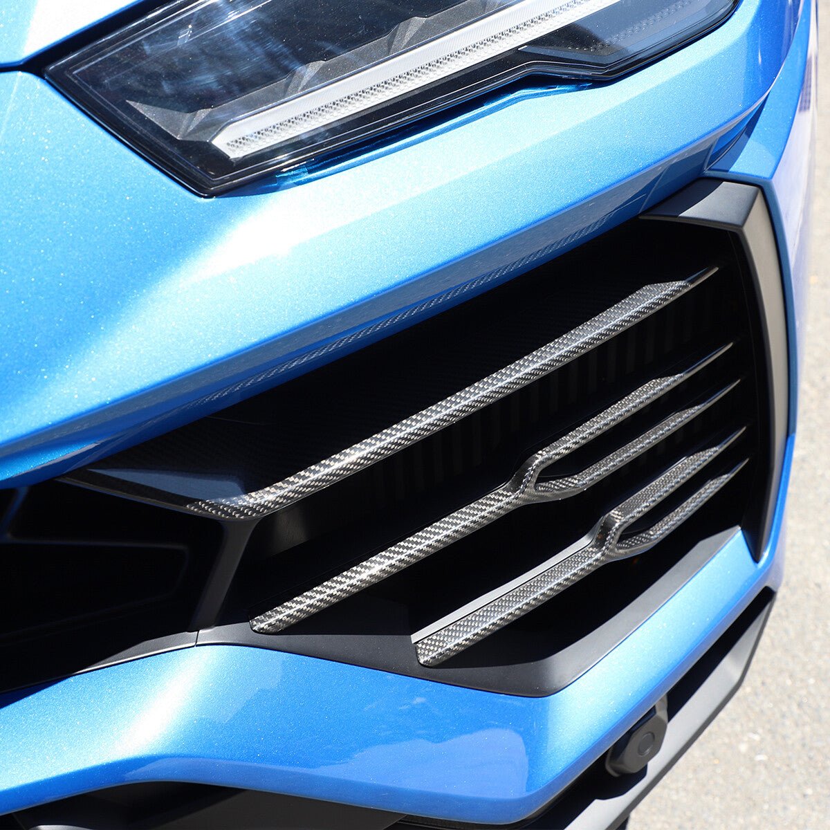 Lamborghini Urus Carbon Fiber Front Bumper Trim - Exotics Carbon Design