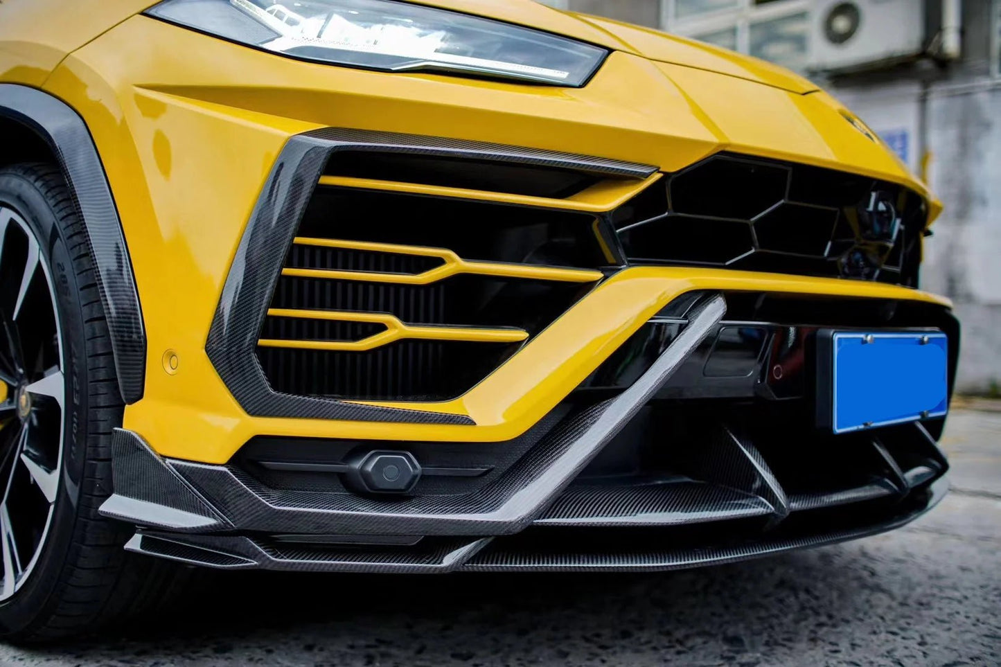 Lamborghini Urus Carbon Fiber Front Canards - Exotics Carbon Design