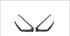 Lamborghini Urus - Carbon Fiber Rear Bumper Canards - Exotics Carbon Design