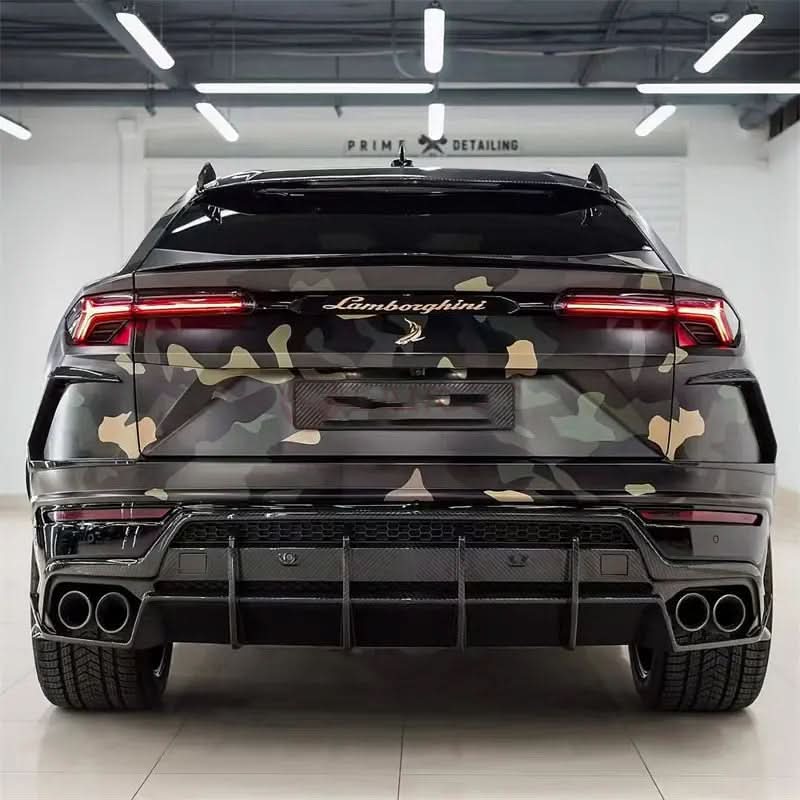 Lamborghini Urus - Carbon Fiber Rear Diffuser - Exotics Carbon Design