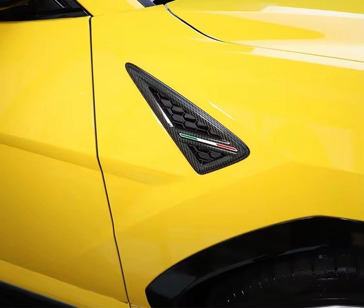 Lamborghini Urus Carbon Fiber Side Fender Vent Trim - Exotics Carbon Design