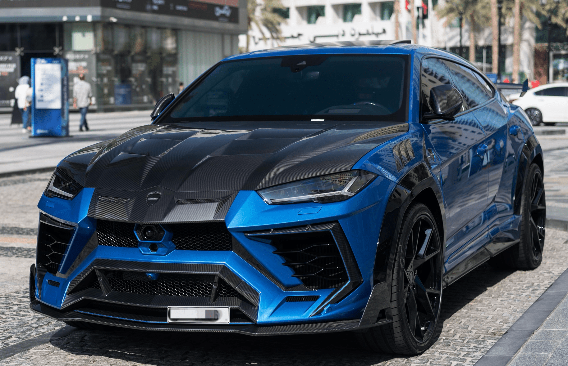Lamborghini Urus - MSY Style Carbon Fiber Front Vented Hood - Exotics Carbon Design