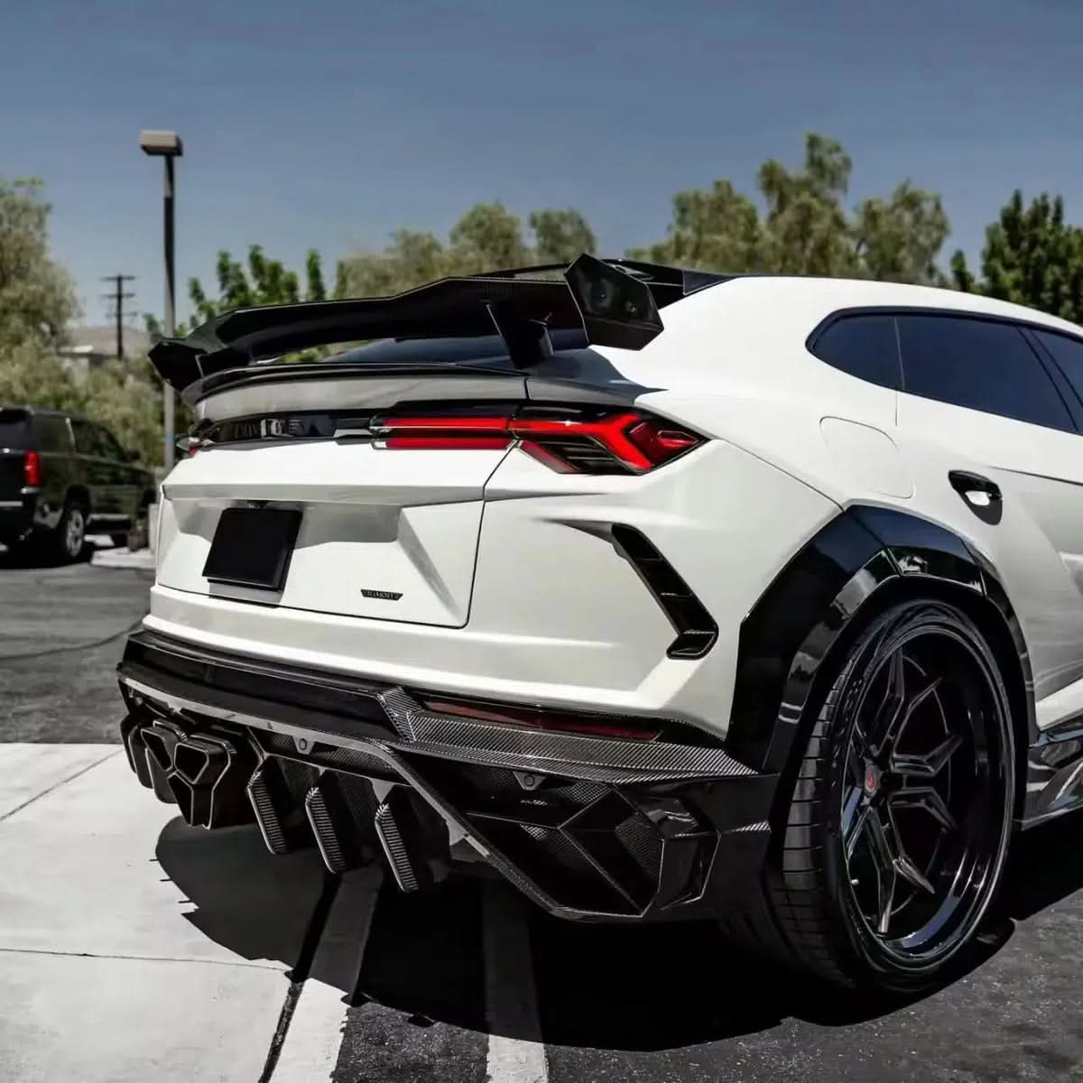 Lamborghini Urus - MSY Style Carbon Fiber Rear Spoiler - Exotics Carbon Design