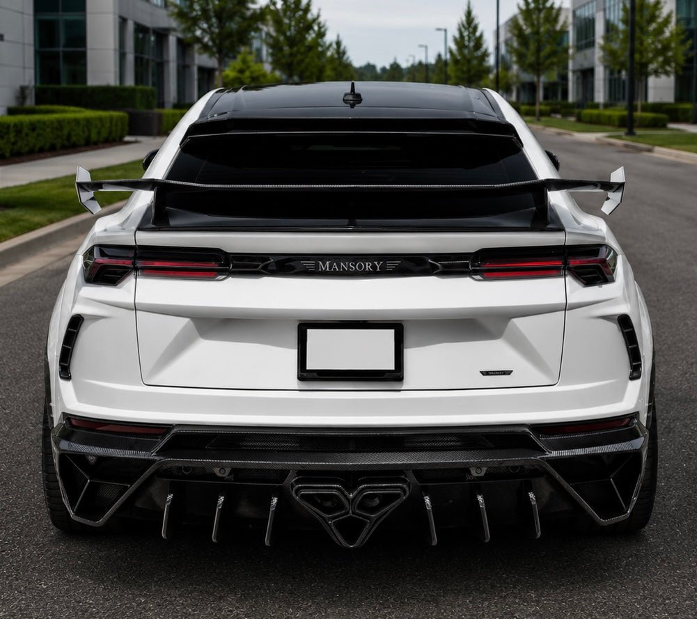 Lamborghini Urus - MSY Style Carbon Fiber Rear Spoiler - Exotics Carbon Design