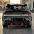 LD Style Carbon Fiber Rear Diffuser with LED Light – BMW XM G09 (2023+) - Exotics Carbon Design