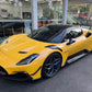 Maserati MC20 Carbon Fiber Fender Trims - Exotics Carbon Design