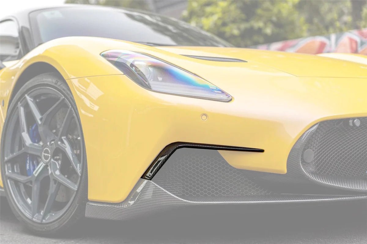 Maserati MC20 Carbon Fiber Front Canards - Exotics Carbon Design
