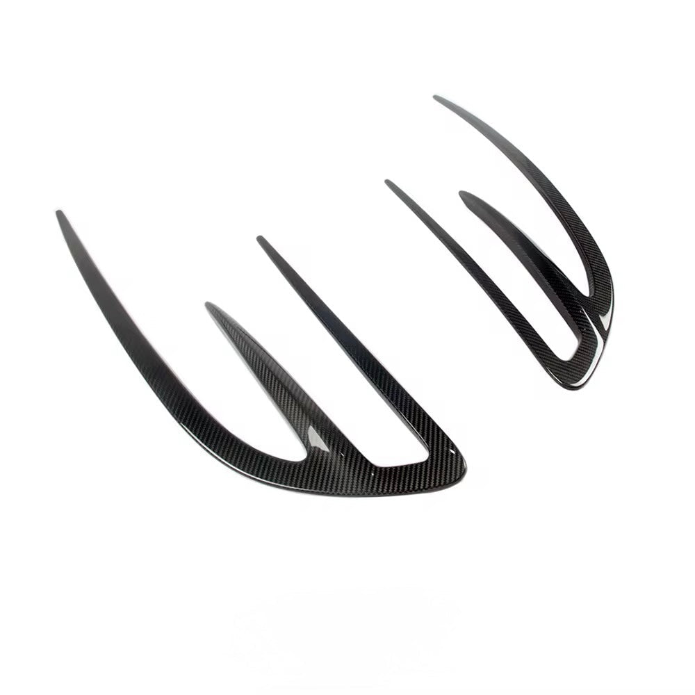 Maserati MC20 - Carbon Fiber Front Hood Vents Trim - Exotics Carbon Design
