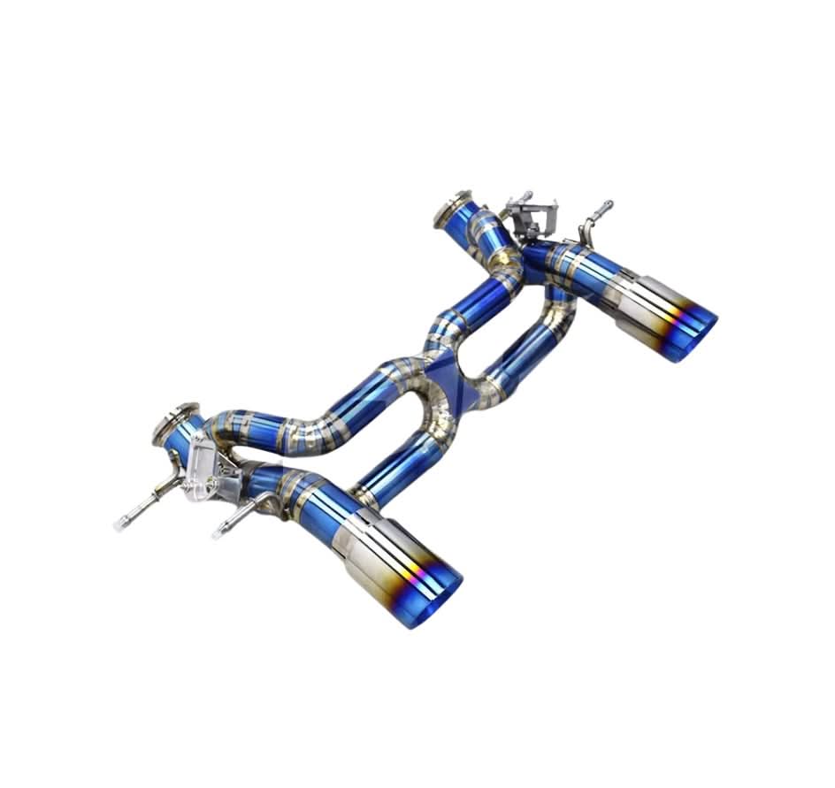 Maserati MC20 - Exotic Design Catback Exhaust System - Exotics Carbon Design